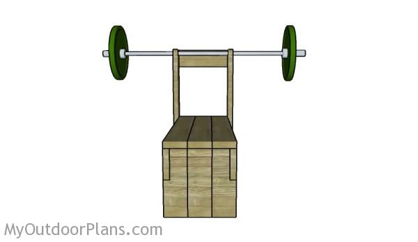 Workout bench plans
