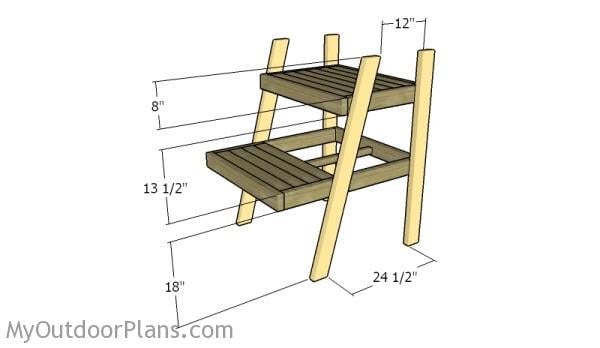 Assembling the chair