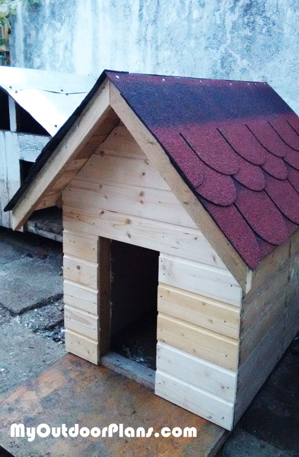 Building an insulated dog house