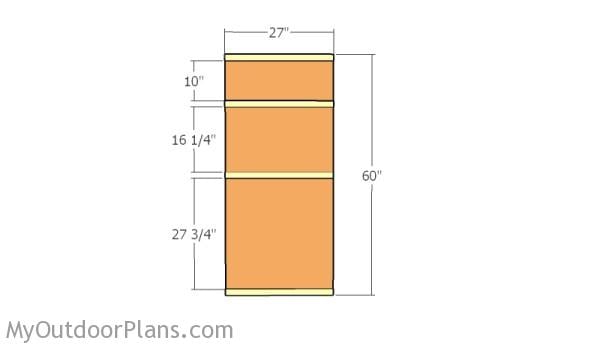 Building the back panel