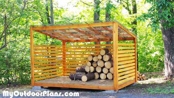 DIY Wood Shed