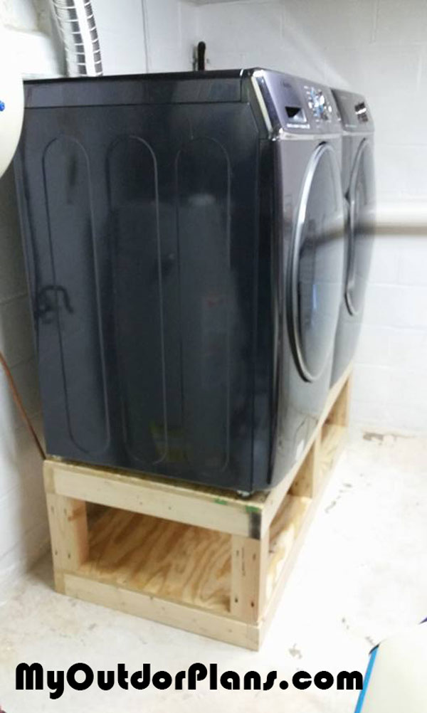 Dryer-Washer-Piedestal