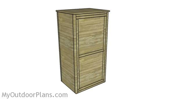 Free gun cabinet plans