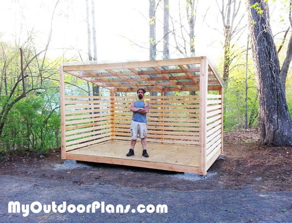 Wood Storage Shed Plans