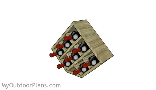 Wood wine rack plans