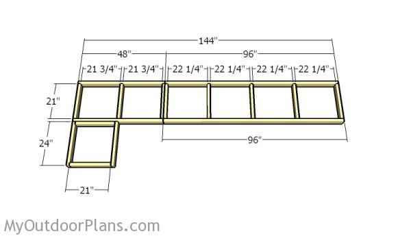 Building the top frame