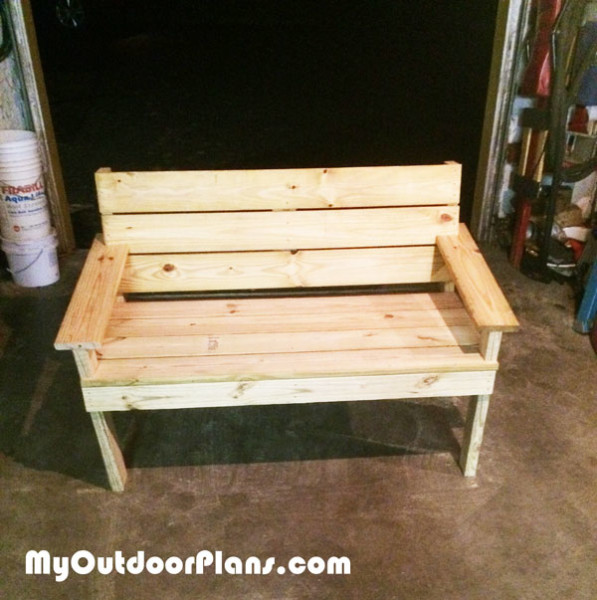 diy park bench myoutdoorplans free woodworking plans