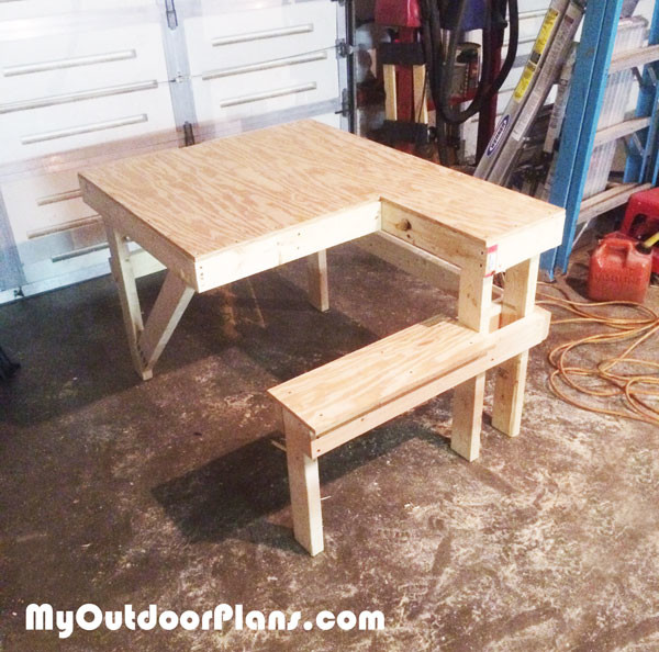 DIY Shooting Bench | MyOutdoorPlans | Free Woodworking ...
