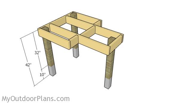 Fitting the legs