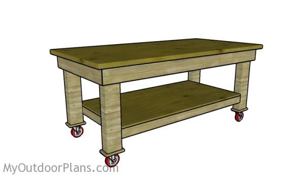 Heavy Duty Workbench Plans | MyOutdoorPlans | Free Woodworking Plans ...