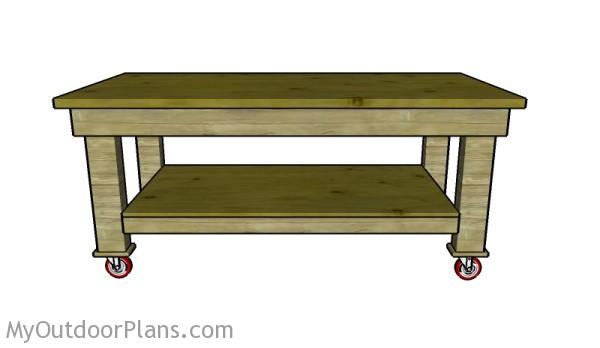 Heavy dutty assembling table plans