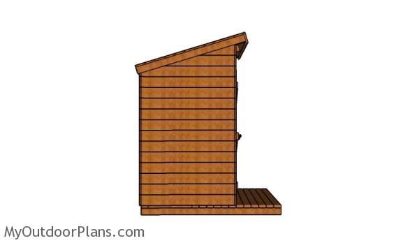 Wood outhouse plans