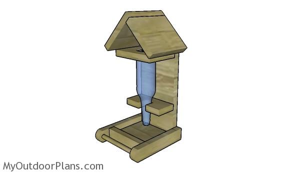 Bottle Bird Feeder Plans | MyOutdoorPlans | Free 