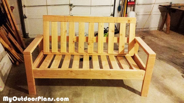 diy outdoor sofa myoutdoorplans free woodworking plans