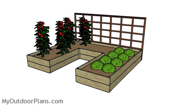 DIY Raised Garden Bed Plans | MyOutdoorPlans | Free Woodworking Plans