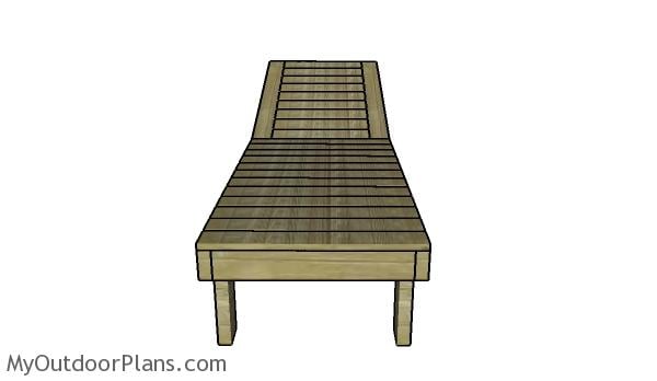 Pool chair plans