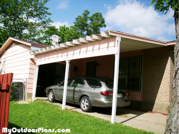 Building-an-attached-carport