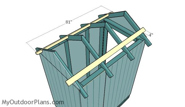 4x6 Gable Shed Roof Plans MyOutdoorPlans Free 
