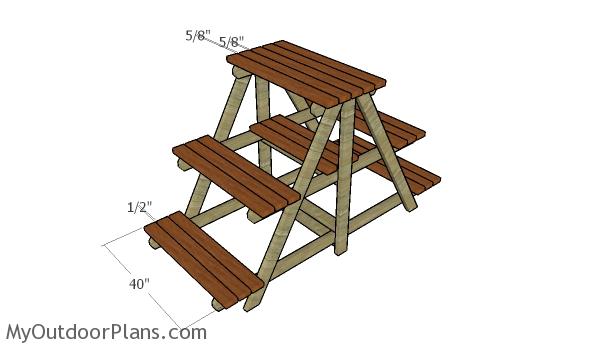 Wooden Plant Stand Plans