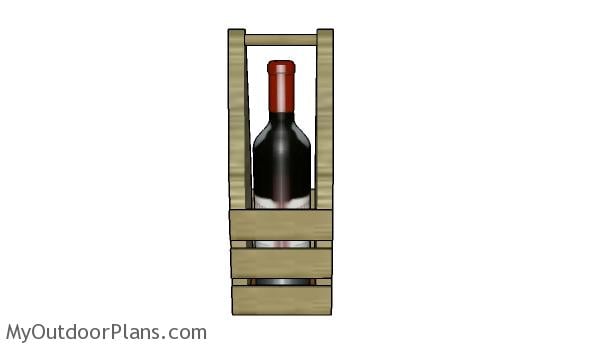 Wood wine caddy plans