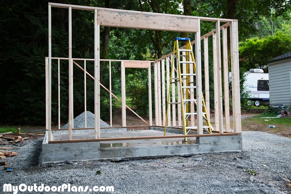 DIY 12x16 Barn Shed | MyOutdoorPlans | Free Woodworking ...