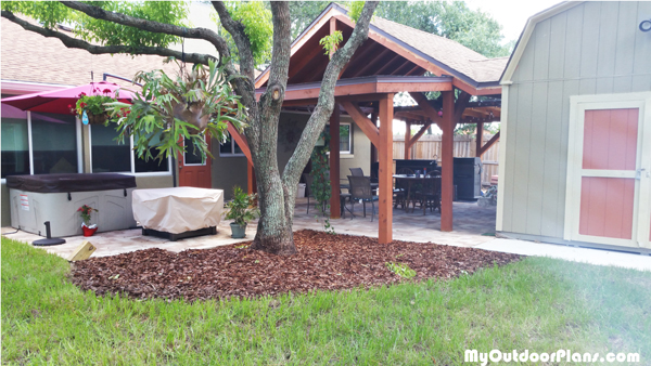 DIY 16x16 Pavilion | MyOutdoorPlans | Free Woodworking Plans and