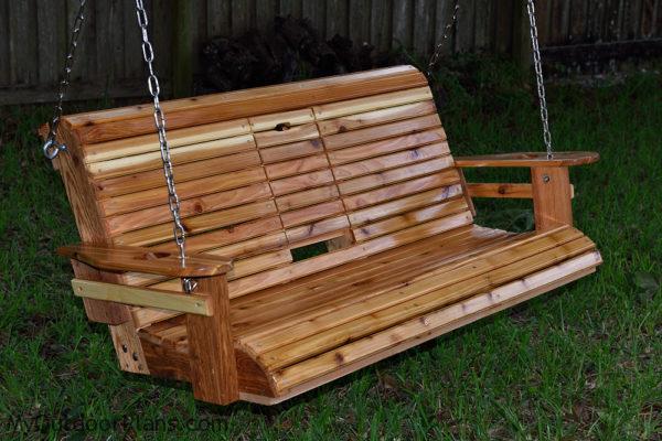 Diy Wood Porch Swing Myoutdoorplans 7011