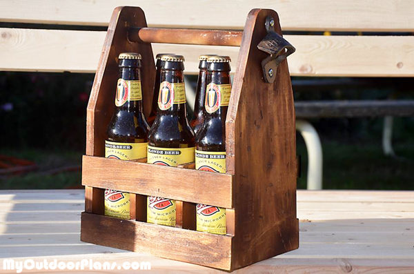 DIY Beer Caddy | MyOutdoorPlans | Free Woodworking Plans ...