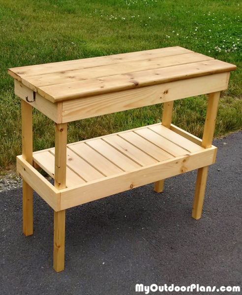 DIY BBQ Table | MyOutdoorPlans | Free Woodworking Plans ...