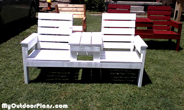 DIY-Large-double-chair-bench-with-table