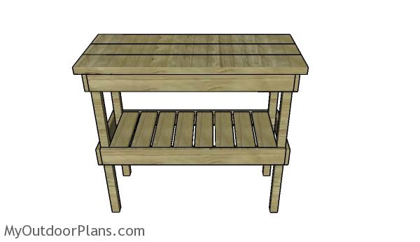 How to build a bbq table