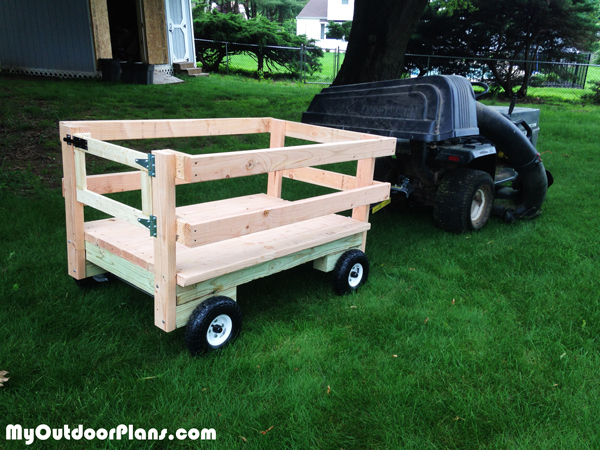 Building-a-mower-tractor-wagon