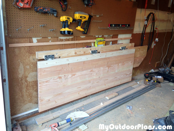 DIY Folding Workbench MyOutdoorPlans Free Woodworking 