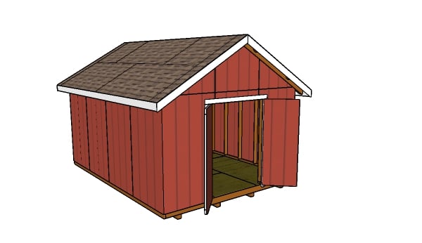 How to build a 12x16 shed