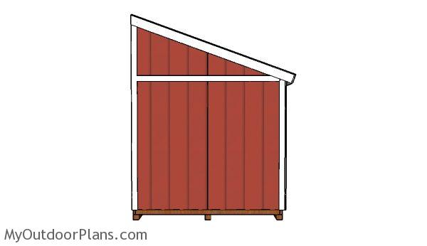 Lean to Shed Roof Plans | MyOutdoorPlans | Free Woodworking Plans and 