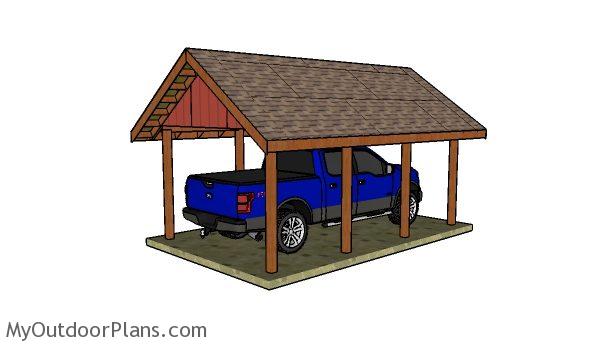 How to builld a carport