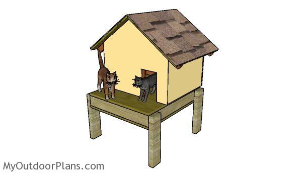 Feral cat shelter outlet plans