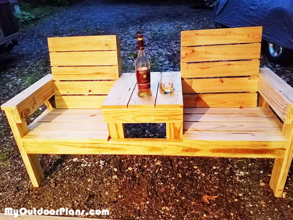 DIY Wood Bench MyOutdoorPlans Free Woodworking Plans 