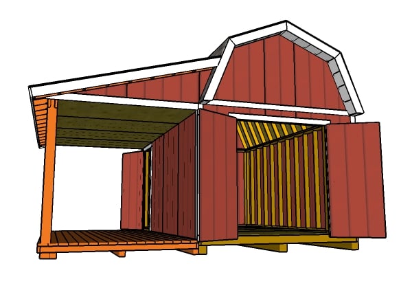 10x16-gambrel-shed-with-porch-plans