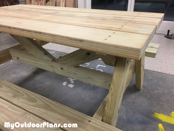 building-a-picnic-table-for-children