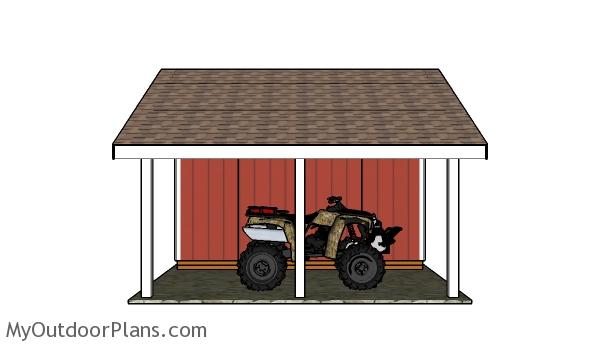shed-with-porch-plans-left-side-view