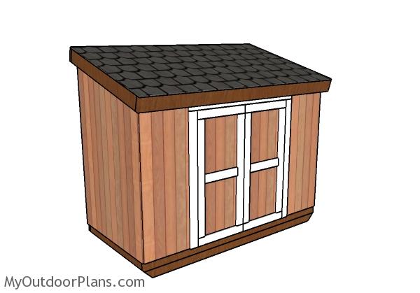 4x8-short-shed-with-lean-to-roof-plans
