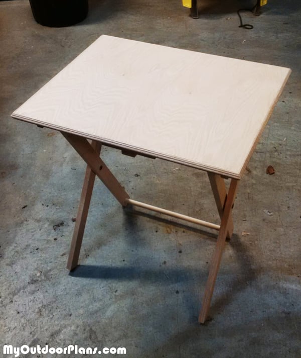 Diy folding tray deals table