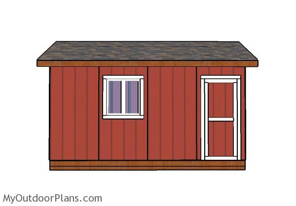 10x16 Shed Doors Plans | MyOutdoorPlans | Free Woodworking ...
