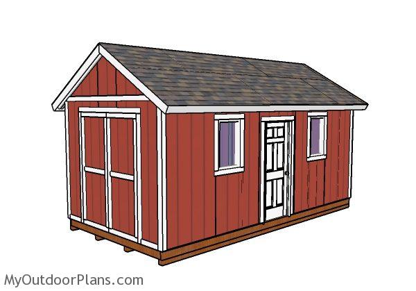 Outdoor Sto   rage Shed Plans | MyOutdoorPlans | Free 