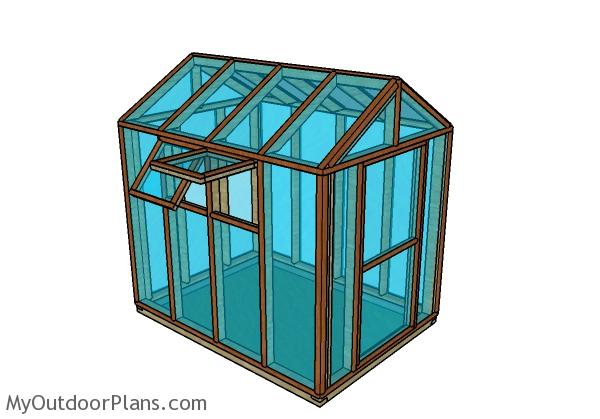6x8 Greenhouse Plans