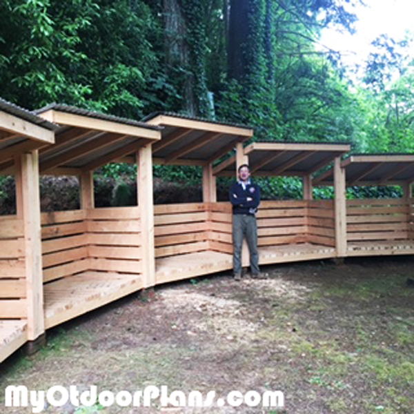 DIY Arc Woodshed | MyOutdoorPlans | Free Woodworking Plans ...