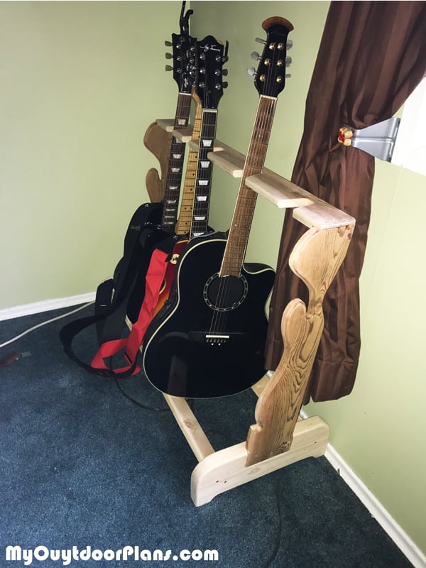 diy multi guitar stand