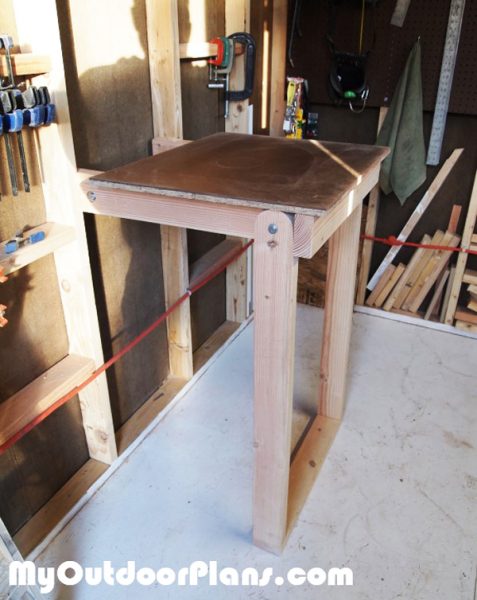 DIY Folding Workbench MyOutdoorPlans Free Woodworking ...