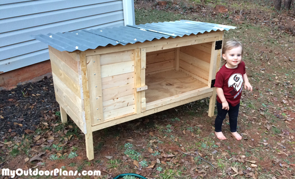 diy outdoor rabbit cage